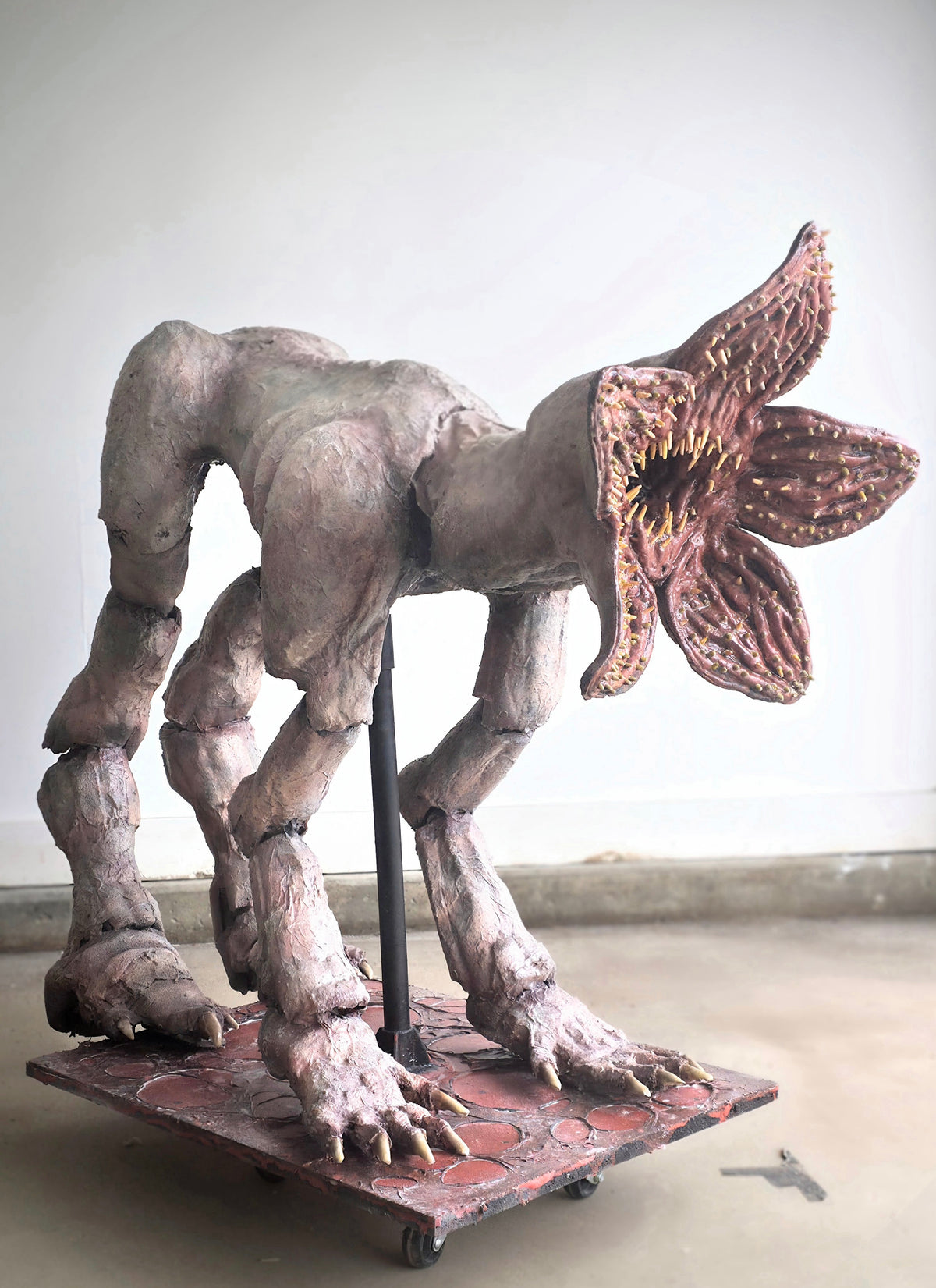 Life-sized Demodog Puppet