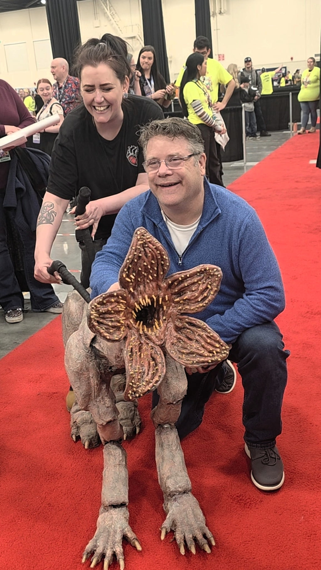 Life-sized Demodog Puppet