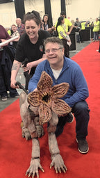 Life-sized Demodog Puppet