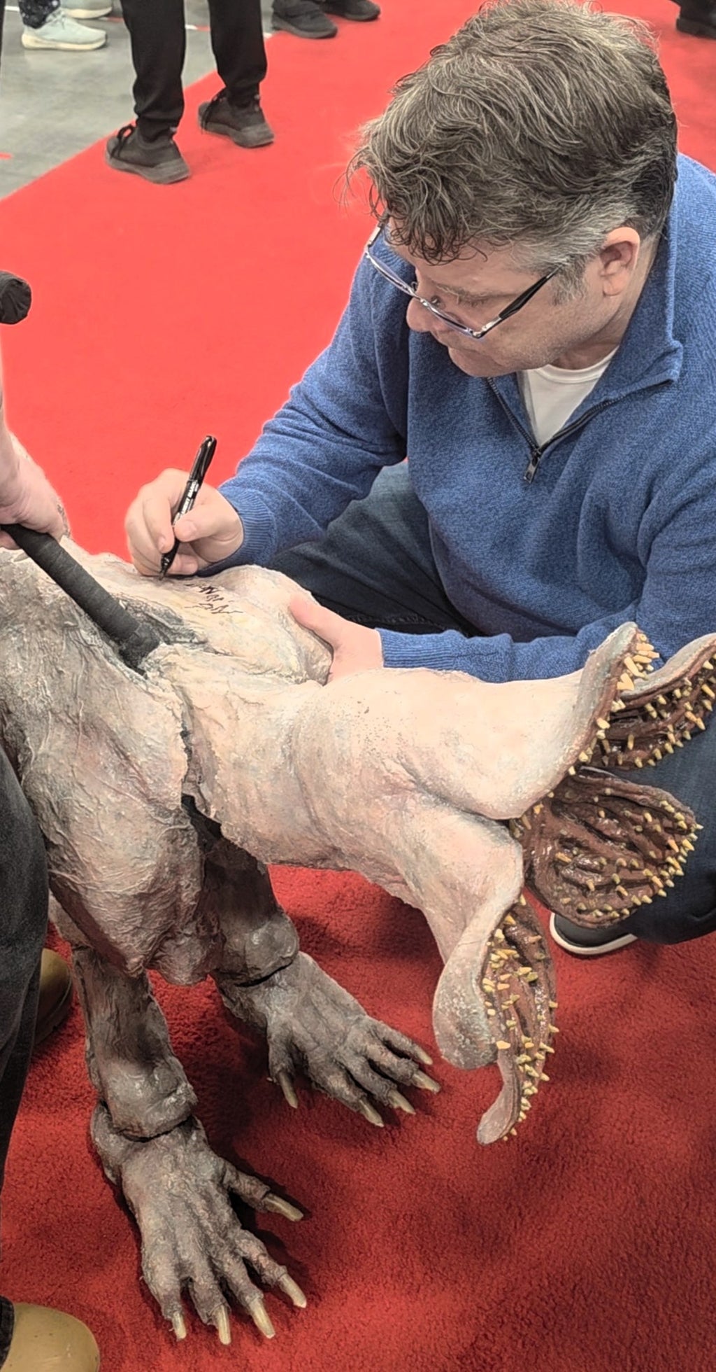 Life-sized Demodog Puppet
