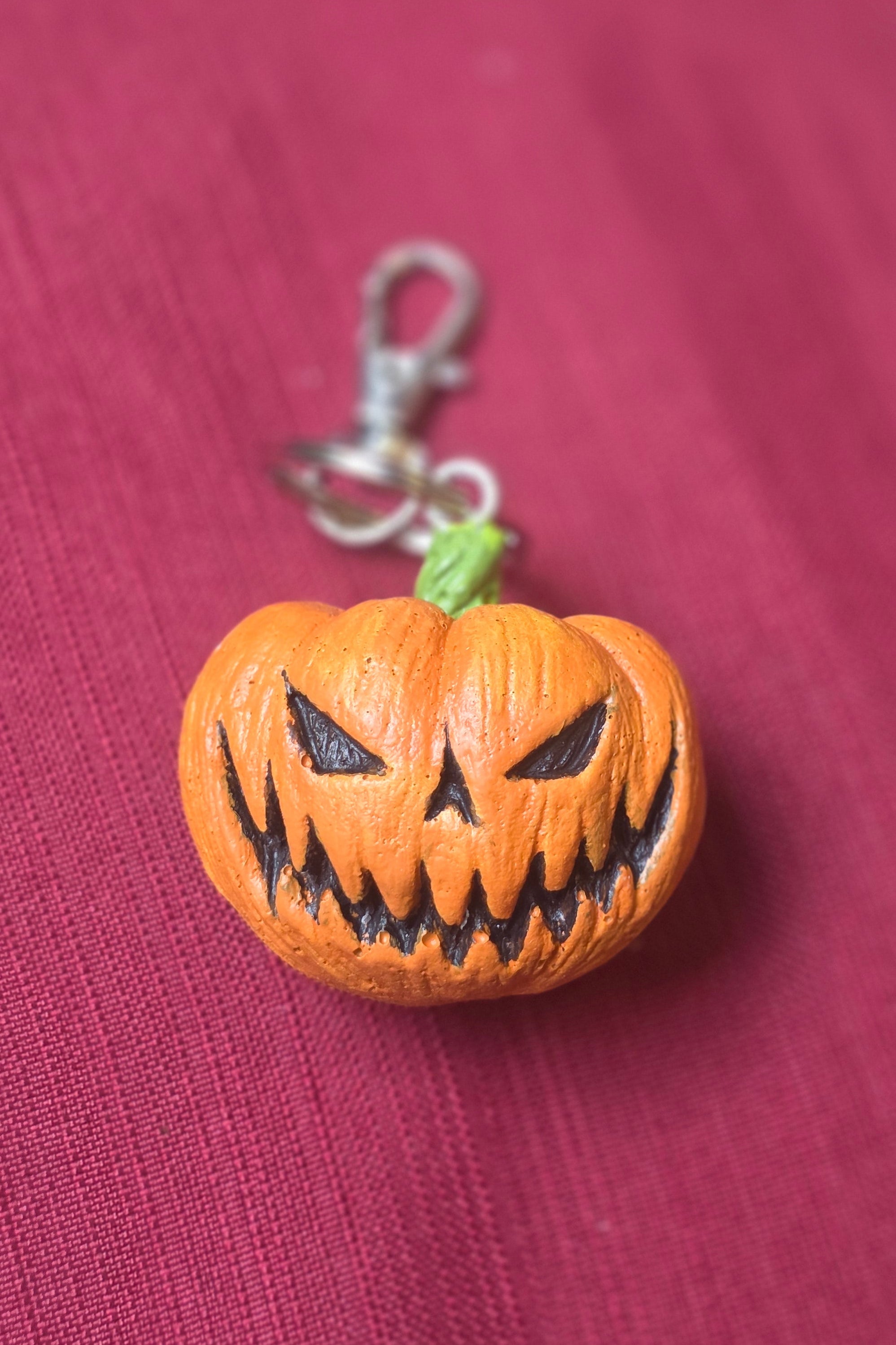 Pumpkin Keychain
